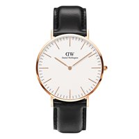 Orologio Daniel Wellington Uomo Classic Sheffield in Acciaio placcato oro rosa 0107DW - 0107DW